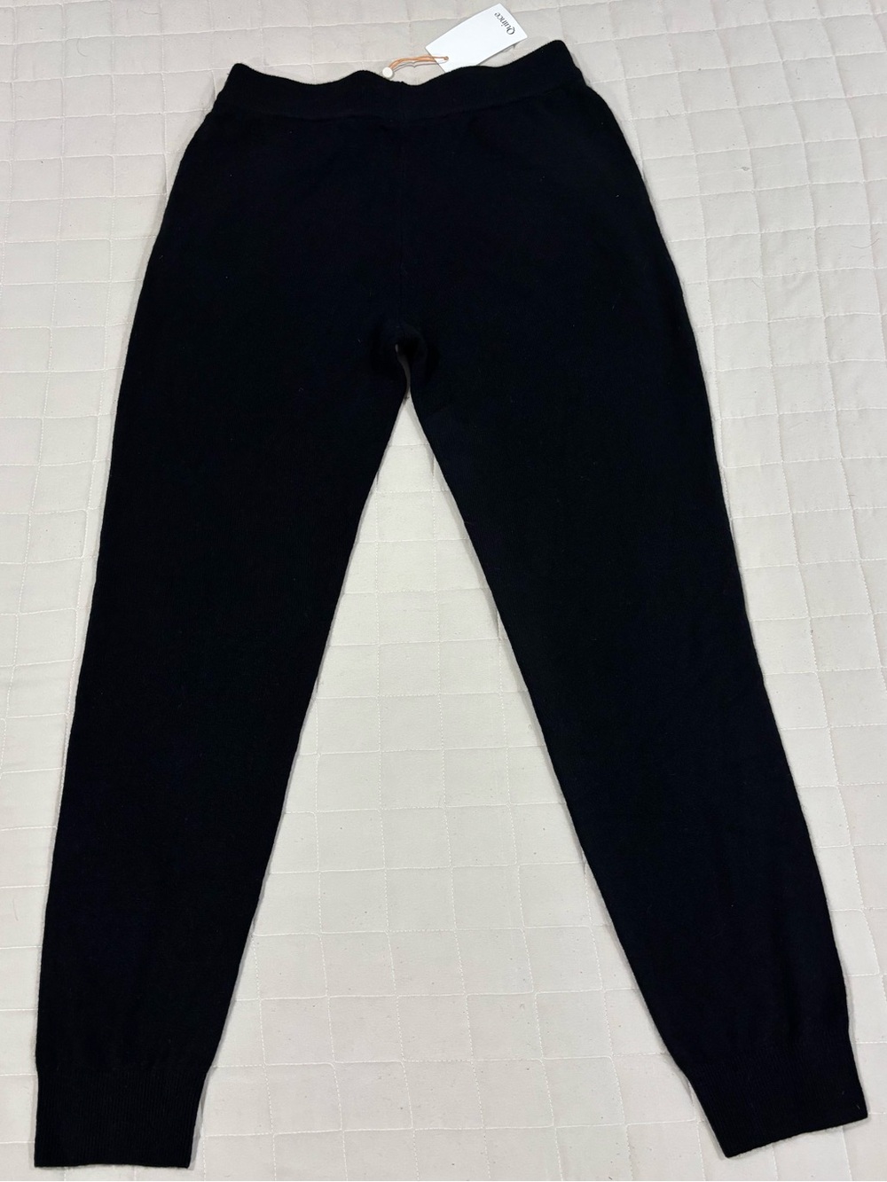 NWT Quince 100% Mongolian Cashmere Sweatpants Black XS